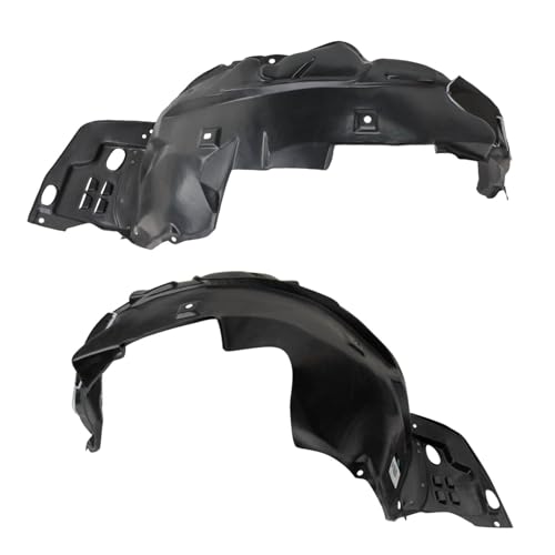 TRQ Front Inner Fender Liner Set Compatible with 2013-2015 Honda