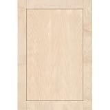 Kendor Unfinished Maple Shaker Cabinet Door, 28H x 19W