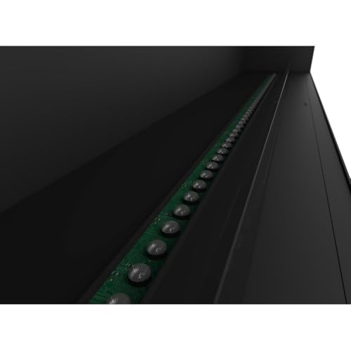 Caminetto A Vapore Acqueo Da Incasso Invapo Inside 2200 - Fiamma Multicolore, Effetto 3D E Controllo App, Serbatoio 2.4L - 220Cm Autorefill - 2