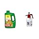 Neudorff Finalsan UnkrautFrei Plus Konzentrat kraftvoller Unkrautvernichter, der bis in die Wurzel wirkt. Schnell wirkender Unkraut Entferner 1x 2l+Spear & Jackson Garten-Drucksprüher 2l, Wei/Rot