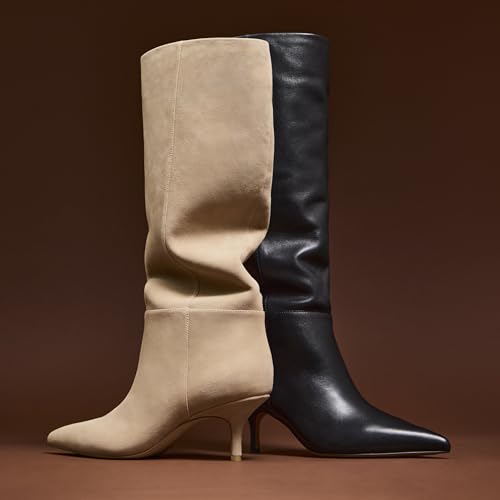 Vince Camuto womens Tansie, Black Leather, 11 by Vince Camuto - Image 4