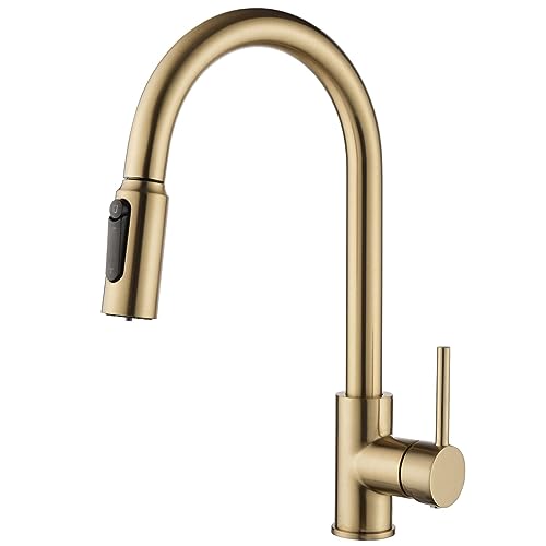 Xjtnlb Grifo Cocina 3 Vias Grifos De Cocina Fregadero Monomando Grifo Giratorio Grifo Cocina Extraible Con Osmosis 2 Modos De Rociado Para Purificador Agua, Oro Cepillado Xjtnlb Grifo Cocina 3 Vias Grifos De Cocina Fregadero Monomando Grifo Giratorio Grifo Cocina Extraible Con Osmosis 2 Modos De Rociado Para Purificador Agua, Oro Cepillado