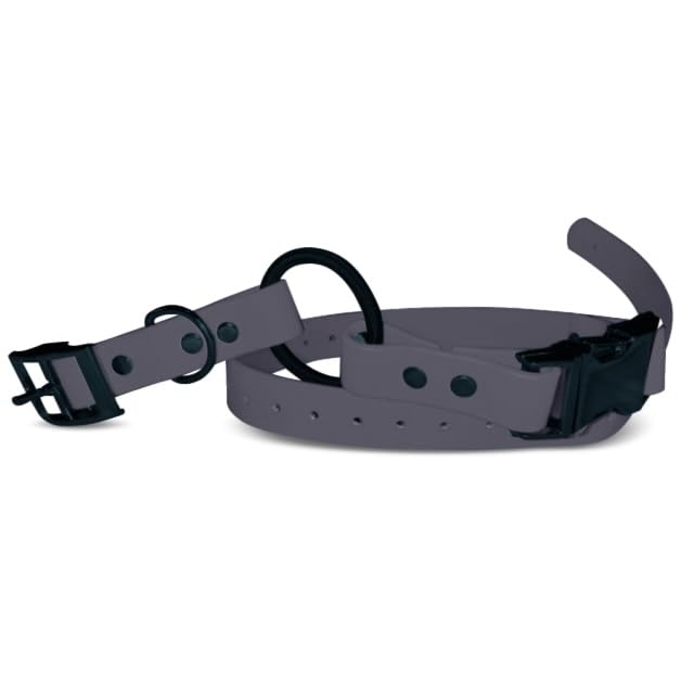 Honey Dog Co- Quick Release Bungee ECollar Replacement Strap 3 4in - Dog Collar - Biothane - Double
