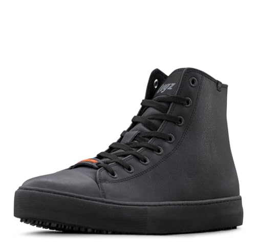 Lugz Men's Stagger Hi Slip-Resistant Work Shoe, Black, 9.5 M US