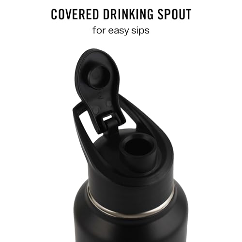 Image of CELLO Lifestyle Stainless Steel Electric Kettle 1.5L + Sippa Steel Water Bottle 500 ml Black Combo | Double Wall, Auto-Shut Off Protection, Cool Touch Handle | Electric Kettle For Boiling Hot Water