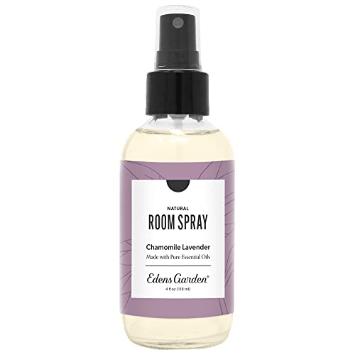 Edens Garden Chamomile Lavender Aromatherapy Room Spray, All Natural & Made with Essential Oils (Great Home Air Freshener - Try Using On Pillows & Linens for Sleep), 4 oz
