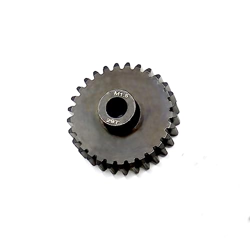 Mesimsple CrMo Steel Mod 1.5 Xmaxx 29T Pinion Gear M5 Screw 8mm Bore for 1/5 X maxx 8S & XRT 8S & 1/5 Series RC Car Upgrades Part