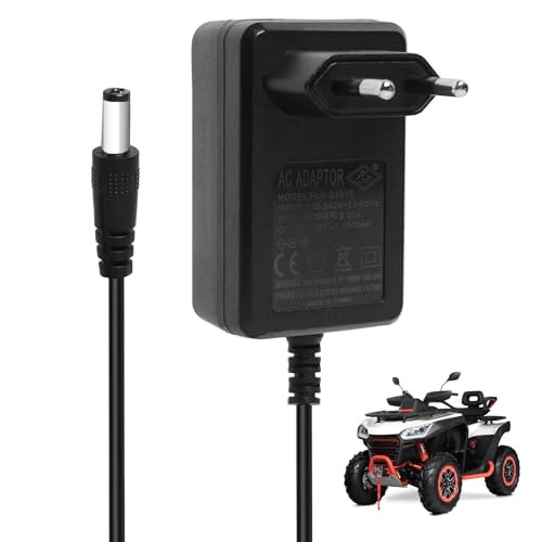 Caricatore 12V per auto elettrico bambino caricatore universale 12V 1A per auto elettrica bambino Ride on Toys per SUV ATV Moto Auto Elettriche Motorcycle Auto Elettriche Auto Elettriche