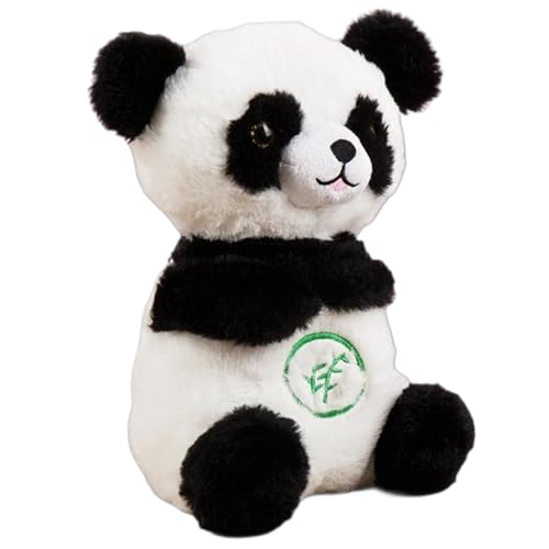 Panda en peluche réaliste 15 x 32 cm veilleuse apaisante contre la peur du noir