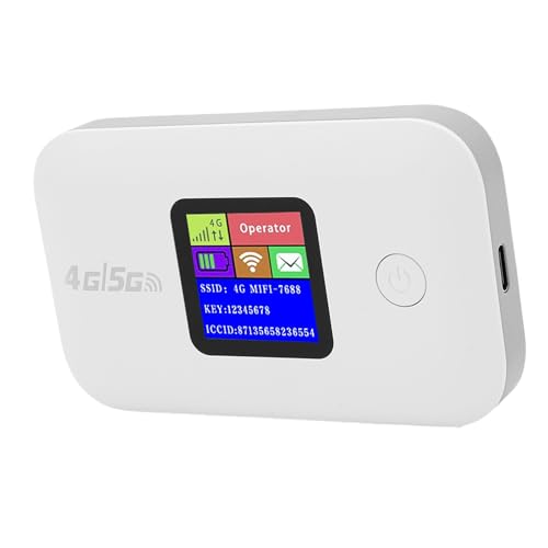 Image of 4G 5G LTE Hotspot Portable Wireless Router with SIM Card Slot, Fast Internet Speeds for Smartphone Laptop TV, Reliable Performance for Seamless Browsing, Suitable for OntheGo Professionals