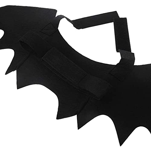 U-M-Halloween-Kostuem-Katze-Fledermausfluegel-fuer-Welpen-Kostuem-Dekoration-bezaubernd-Qualitaet-und-praktisch