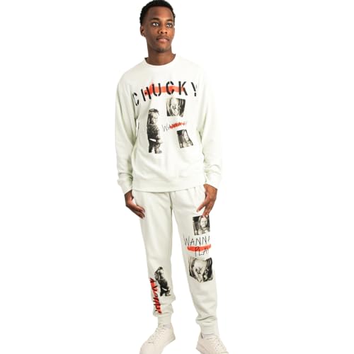Chucky Wanna Play ensemble sweat et pantalon de jogging adulte Bioworld streetwear horreur