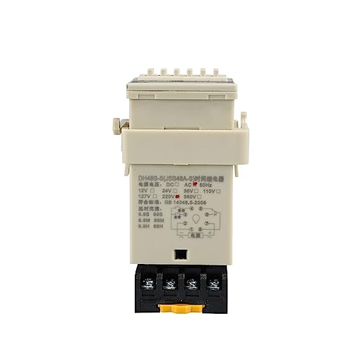 Relé de tiempo DH48S-S para programar sistemas de riego y maquinaria a 220V 2