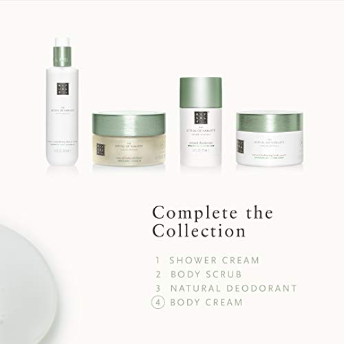 Rituals Namaste Natural Hydrating Body Cream & Refill Set - Body Moisturizer With Hyaluronic Acid, Shea Butter, Sesame Seed Oil, Sunflower Oil & More - 14.8 Fl Oz #TOP5