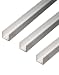 Produktbild Alberts 498481 U-Profil | Aluminium, natur | 1000 x 20 x 20 mm | 3er Set