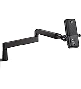 Elgato Wave:3 Micro avec perche compacte entièrement réglable équipée de passe-câbles, idéal pour...