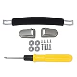 Black Flexible Spare Strap Handle Grip Replacement for Suitcase Luggage Case (B16)