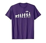 Funny Evolution of Aliens | From Man to Alien UFO Light Beam T-Shirt