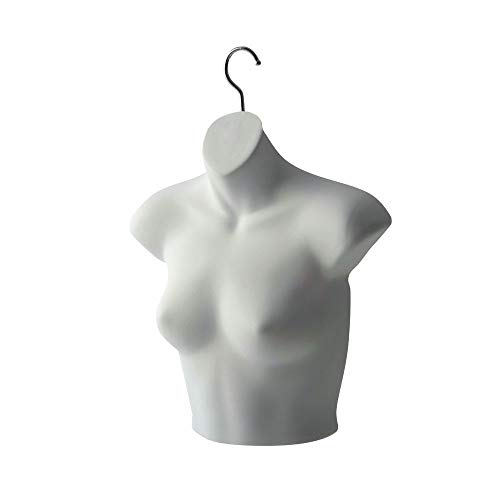 White Upper Body Mannequin