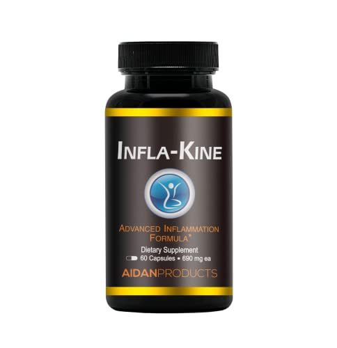 Aidan Products Infla-Kine Supplement, Boswellia Extract, BCM-95 & Burdock Seed Blend for Joint Mobility Support, 60 Capsules Aidan Products Infla-Kine Supplement, Boswellia Extract, BCM-95 & Burdock Seed Blend for Joint Mobility Support, 60 Capsules