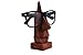 Spectacle Holder Hand Carved Rosewood Nose-shaped Eyeglass Dispaly Stand