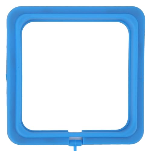 Fish Feeding Ring Aquarium Fish Floating Food Feeder Strong Suction Cup Fish Tank Encourage Picky Eaters Fish PVC (A