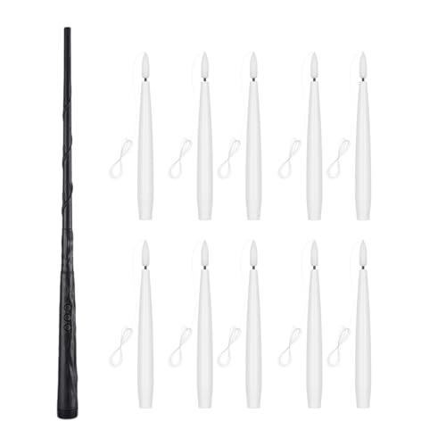 Vziguhk �t���[�e�B���O LED �L�����h���ALED �t���[�e�B���O �L�����h��,�n���E�B�� �t���[�e�B���O �L�����h�������h�����R���ƕR�t���o�b�e���[�t���C���O�e�[�p�[�L�����h�� | 10x �_���O���C��n���E�B���f�R���[�V�����A���A�V��A�Ǘp L