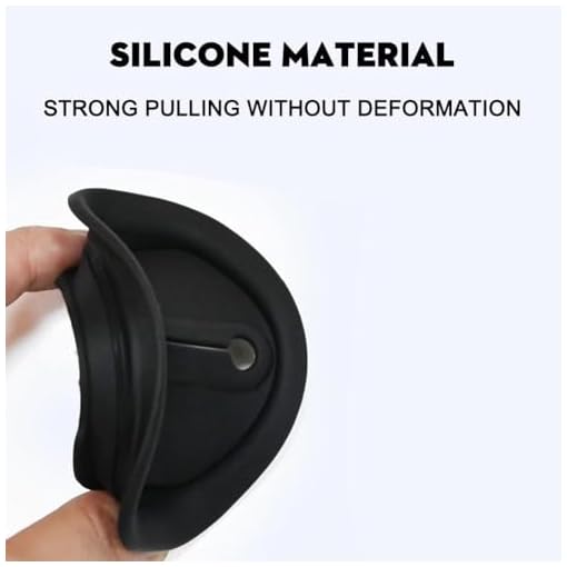 Yopple Silicone Car Door Latch Protective Covers – Waterproof, Thickened Lock Buckle Guard for Silent Shock Absorption – Universal Fit for Vehicle Door Lock Protection (4)