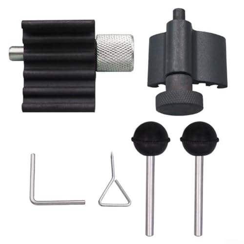 Image of Timing Belt Tool Set Camshaft Adjustment Kit for VAG 1.4 1.6 1.9 2.0 SDI Engines, 6-Piece Carbon Steel Engine Control Tools with Oxidation Resistance
