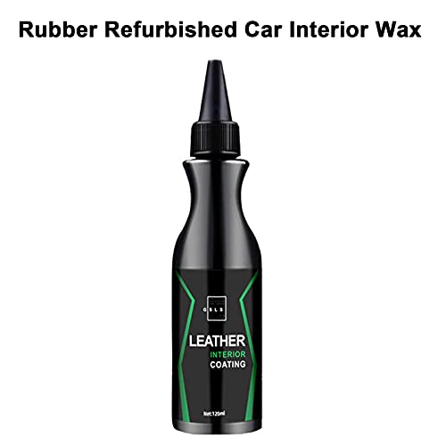 Lederverzorgingsset, Opgeknapte Rubberen Auto-interieurwas, Leercoatingcrème Met Spons, Leerreiniger Voor Banken… - Image 4