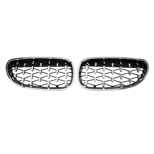 Calandre Série 5 E60 E61 style haut de gamme noir argent brillant