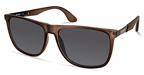 Harley-Davidson Men's Oversized Sporty Sunglasses, Gray Frame/Smoke Lenses