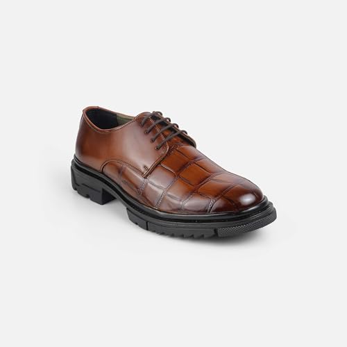 Image of Mochi Men's Lace Up Closure Formal - Lace Up with Flat Sole