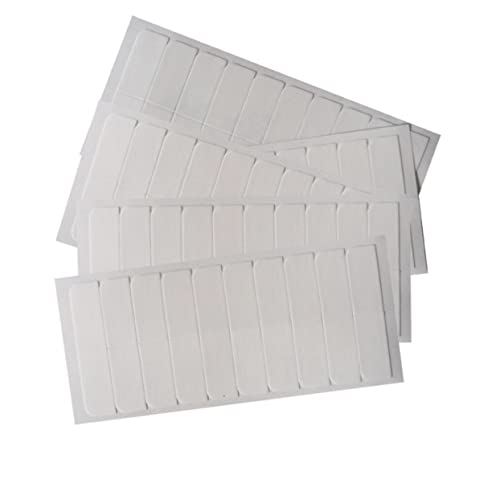 Healeved Hair Extension Tape Double Sided 50 Pack Seamless for Wigs White Hair Extension Adhesive Hold Easy to Use