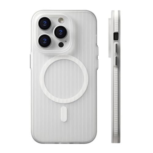 Coque iPhone 12 Pro antichoc magnétique mate blanche pour éviter les chutes