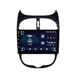 Car Multimedia Radio per Peugeot 206 2001-2008 Car Radio con Bluetooth Vivavoce, con Hd Touch Screen Supporta Navigazione, Bluetooth, 4 Nucleo 1G+16G