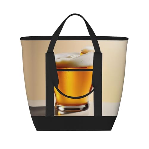 Sac isotherme grande capacité : conservez vos boissons et aliments au frais pendant les courses