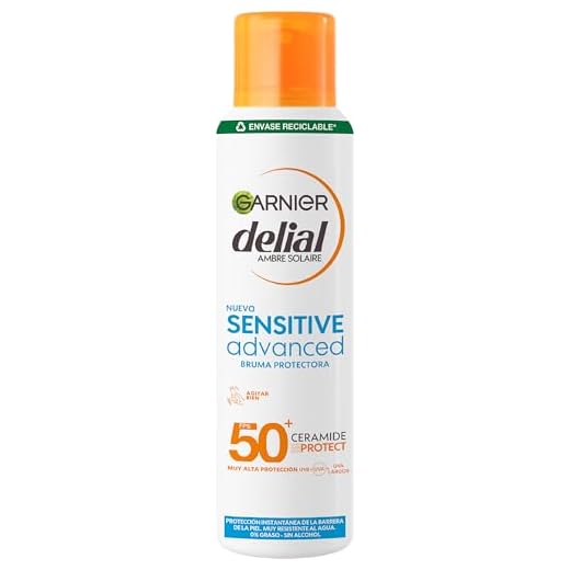 Garnier Delial Sensitive Advanced Bruma Protectora FPS50, 150ml