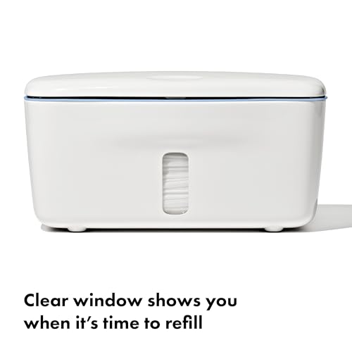 Image of OXO Tot Perfect Pull Wipes Dispenser, Baby Wipe Holder - Dusk