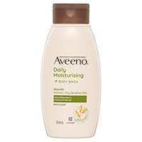 Aveeno Daily Moisturising Light Fragrance Gentle Scent Body Wash Nourish Hydrate Normal Dry Sensitive Skin PH-Balanced 354mL