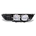 PENSUN Headlights LED Halo Projector Black Fit For 1996-2003 BMW E39 525I 528I 530I M5 Pair Driver and Passenger Side