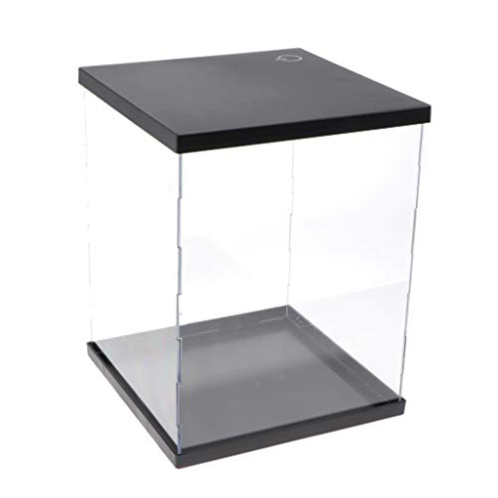 Clear Acrylic Plastic Display Box Case with LED Lights