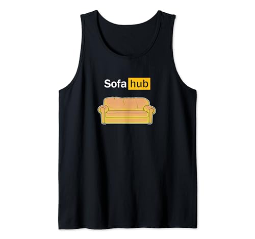 Sofa Hub Parody Tank Top JD Vance Unnatural Love of Couches