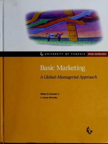 Basic Marketing: A Global-Managerial Approach 0072380101 Book Cover