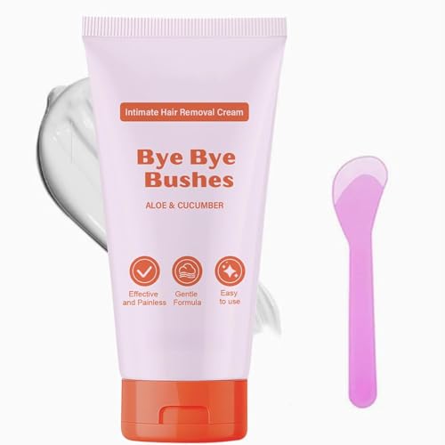 Crema depilatoria suave e indolora, crema depilatoria del bikini adecuada para todo tipo de pieles