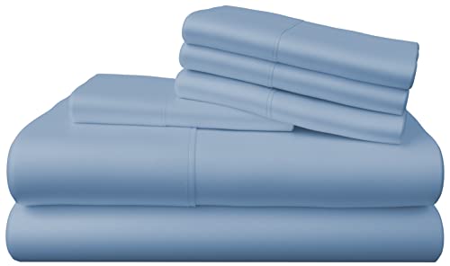 Bamboo Bay 6pc Sheet Set Bamboo Sheets California King Size, Cooling Sheets, Eco Friendly, Breathable, Deep Pockets 16