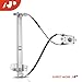 A-Premium Manual Window Regulator Compatible with Jeep TJ Wrangler 1997-2006 Front Driver Side
