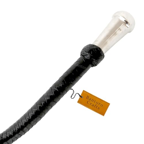 Bullwhip Bantoro Crafts Peitsche 2,5 Fuß / 0,76 Meter aus Rindsleder
