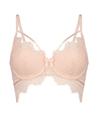 Hunkemöller Vorgeformter Longline-Bügel-BH Marilee - Pink Dogwood - 75C