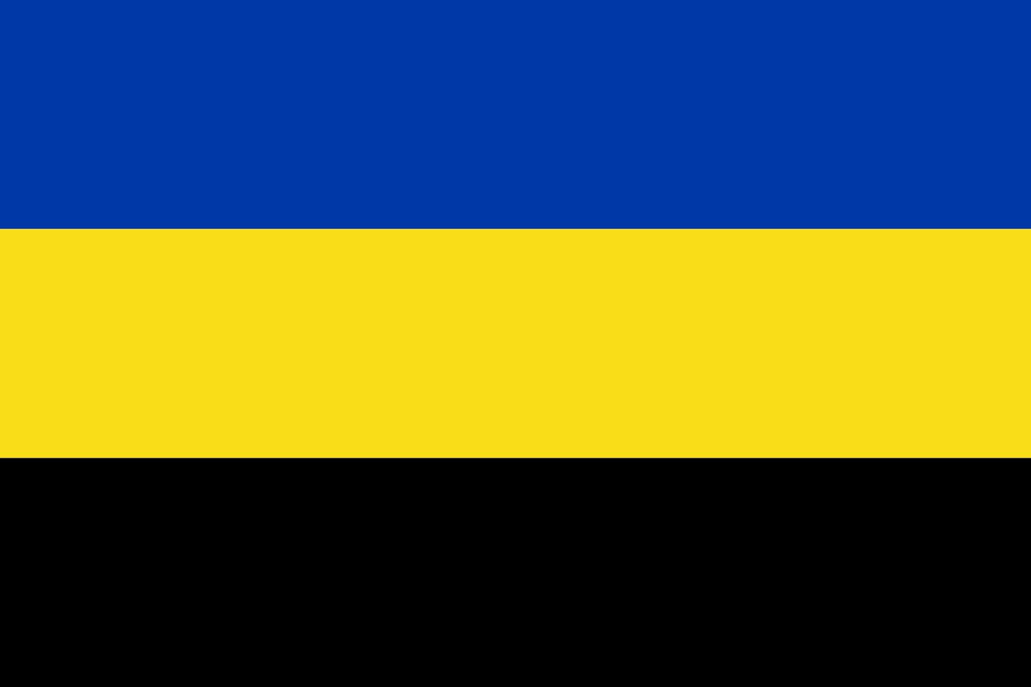 Drapeau Gelderland 0.96m² drapeau paysage mât standard